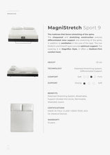 MagniStretch Sport 9 Magniflex Mattress (23cm)