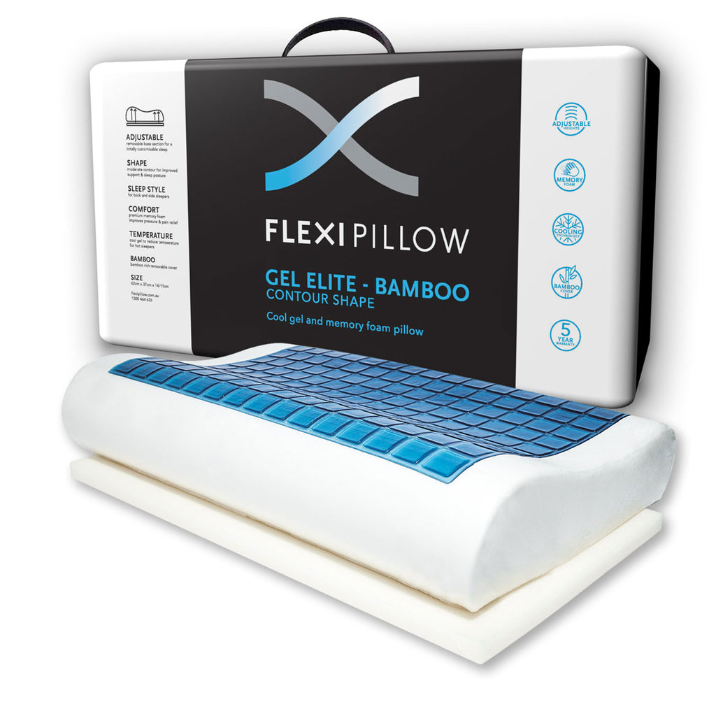 Flexi Gel Elite Contour Pillow – Life Changing Beds