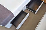 Oswin Upholstered Drawer Storage Base with Sorrento Headboard