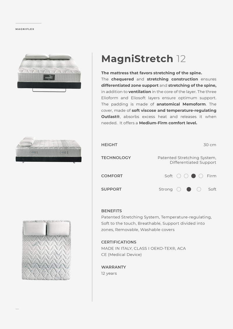 MagniStretch 12 Magniflex Mattress