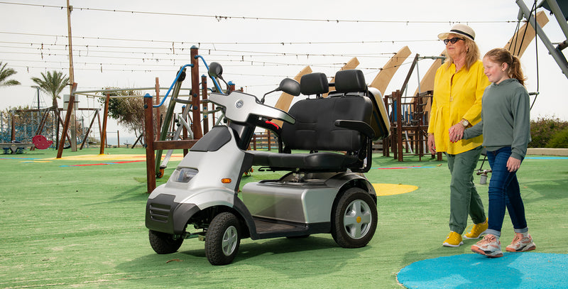 Afikim Afiscooter S4 Wide Seat Mobility Scooter