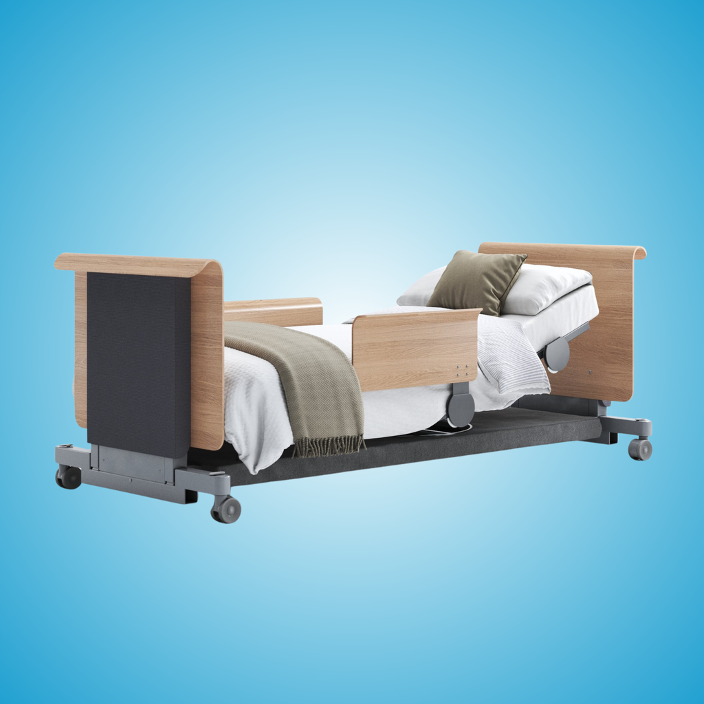 Rotating Bed Rails Rotating ChairBed Oak | Life Changing Beds